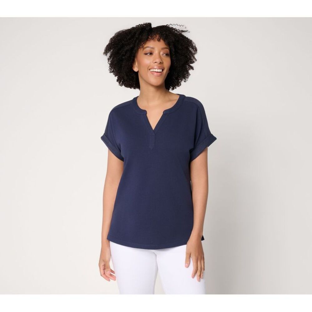 Liberare Women's Top Sz S Make Your Selection: Denim & Co. Beach Blue A725877